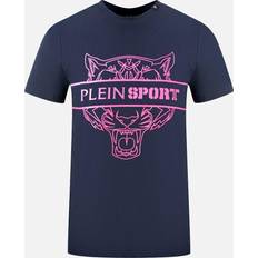 Philipp Plein Kläder Philipp Plein Blått Tryck Kortärmad T-shirt - Blue