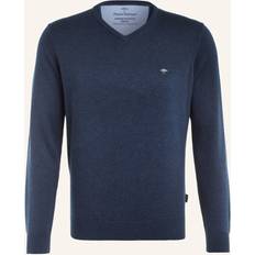 Fynch-Hatton Pullover - Blå/Meleret/Hvid