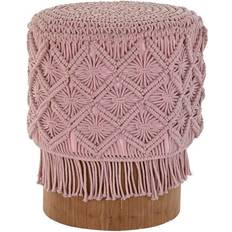 Pink Fodskamler Dkd Home Decor 43 Fodskammel