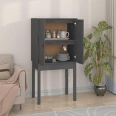 Møbler vidaXL Højskab 60x40x120 massivt fyrretræ Opbevaringsskab 120x40cm