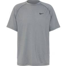 Nike ready Nike Kortærmet Ready Dri-FIT-fitnessoverdel til mænd grå