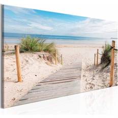 Artgeist Charming Beach multifarvet print 50x150 Billede