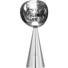 Tom Dixon Melt Portable LED in Silver Table Lamp