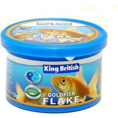 King British goldfish food flake