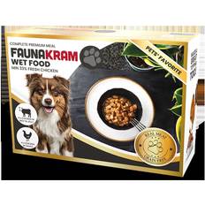 Faunakram Faunakram Super premium 8 pack Grainfree wet dog 800 gr.