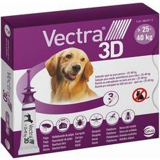 Mascotas Ceva Vectra 3D Para Perros de 25 a 40 kg 3 Pipetas