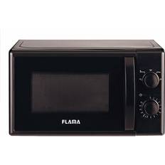 Flama 1834FL Black Microwave Oven 20L Black