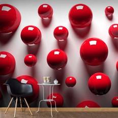 Fototapet Red Balls Standard 100 x 70