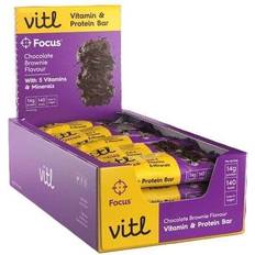 Cheap Bars Vitl Focus Vitamin & Protein Bar 40g 15