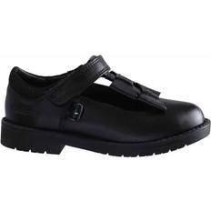 Kickers Instappers Kickers Childrens Unisex Lachly Bow Black Kids Shoes Leather archived Infant