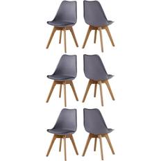 Life Interiors Lorenzo Padded Kitchen Chair 83cm 6pcs