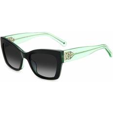 Womens Cat Eye Sunglasses - Black/Dark Gray Gradient