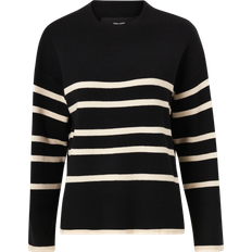 Vero moda stickad tröja svart Vero Moda Stickad Black