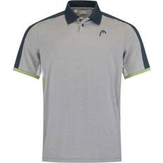 Head BEKLEIDUNG Padel Tech Graues Poloshirt