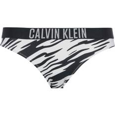 Zebra Bikinis Calvin Klein Bikini Bottoms Intense Power BLACK