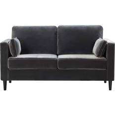 Furniture One Seater, Velvet Double Seat Sofa