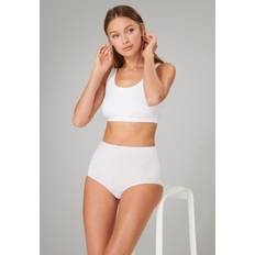 Schiesser Truser Schiesser Women's Set of Organic Cotton Maxi Briefs White/100-White