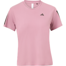 Adidas Own The Run Short Sleeve T-shirt Purple Woman