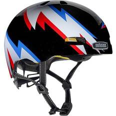 cykelhjelm sort m. lyn