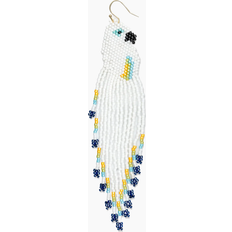 Sui Ava Parrot Miyuki Earring Dam Hängende Örhängen ONE