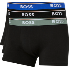 HUGO BOSS Ropa interior de hombre HUGO BOSS Trunk 3p Power Bóxer, Multicolor