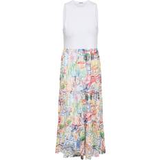 Desigual Long Dresses Desigual Women's Vest_Quatro 1000 Dress, White