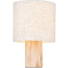 Natural Table Lamps Endon Durban Complete Table Lamp