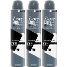 Toiletries Dove Men+Care Advanced Invisible Dry 72H Protection Deo Cream 200ml 3-pack