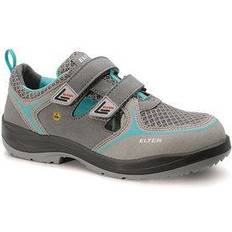 Elten Komposithætte Sikkerhedssko Elten Mila Easy ESD S1 SRC Sandals - Gray