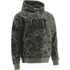 Camouflage Tops Cat Men's Trademark Hoodie - Night Camo