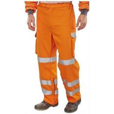 Orange Work Pants Click Beeswift Arc Flash GO-RT Trousers Orange CARC52OR40