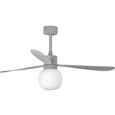 Ventilator lampe FARO BARCELONA Amelia Ball Loftventilator LED-Lampe Grå