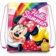 Mehrfarbig Sportbeutel Disney Turnbeutel mit Kordeln, 40 x 30 cm, Minnie Minnie Turnbeutel, 40 cm, Mehrfarbig