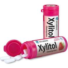 Xylitol Miradent Tandvöaring Tuggummi Xylitol Jordgubb