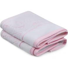 90.0 cm Badlakan Hobby Handduk 2-pack Badlakan Vit, Rosa (90x)