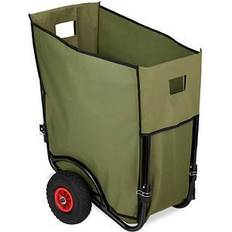 Remorques Relaxdays Chariot Pour Feuilles 2 Roues 160 Litres