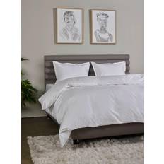 Tempur Dynebetræk Tempur Satin Luxe Jacquard Pussilakanasetti 150 x 210 cm Valkoinen