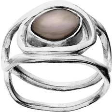 Pietra di Luna Anelli Maanesten Naomi Ring - Silver/Moonstone