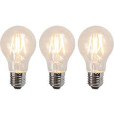 Luedd Set mit 3 A60 LED-Fadenlampen 4W 2700K 320lm