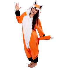 Red Fox Kigurumi Costume for Adults One-Size