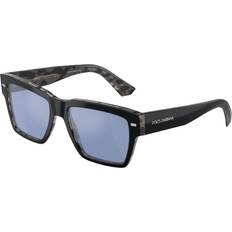 Dolce & Gabbana Unisex Sunglasses Dolce & Gabbana Men's Sunglasses Black/Blue Square