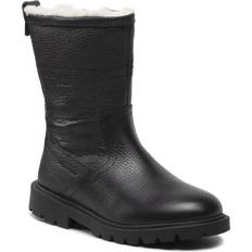 Mocassins Geox Modèle J Shaylax Girl Wpf - Noir