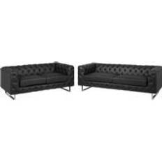 Chesterfield sofaer - Kunstlæder Beliani 5-seat Sofa
