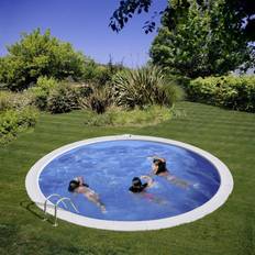 Pools Gre Stahl-Einbaupool Sumatra rund Ø 420 x 120 cm