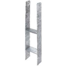 Zaunpfosten Alberts NW-GAH H-Pfostenträger 121x300x600x60mm roh feuerverzinkt