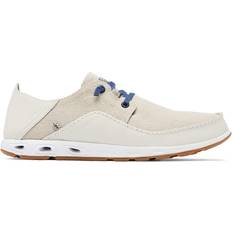 Men - White Boat Shoes Columbia PFG Bahama Vent Loco III - Stone/White