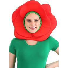 Vestidos de fiesta Rose Flower Adult Headpiece Green/Red