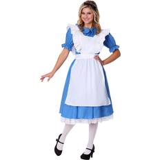 Women's Alice Deluxe Costume Black/Blue/White