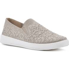 White Mountain Dam Enhet Sneakers - Guld Tyg