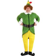 Men's Plus Size Buddy The Elf Costume 2X
